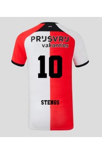 Feyenoord Calvin Stengs #10 Voetbaltruitje Thuis tenue 2024-25 Korte Mouw